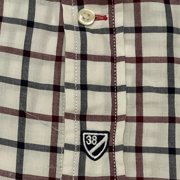 Cremieux Classics Stripped Mens Large Cotton Shirt - Picture 4 of 6